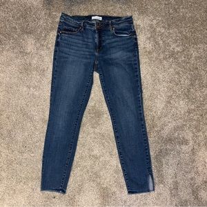 LOFT Curvy Skinny Jeans